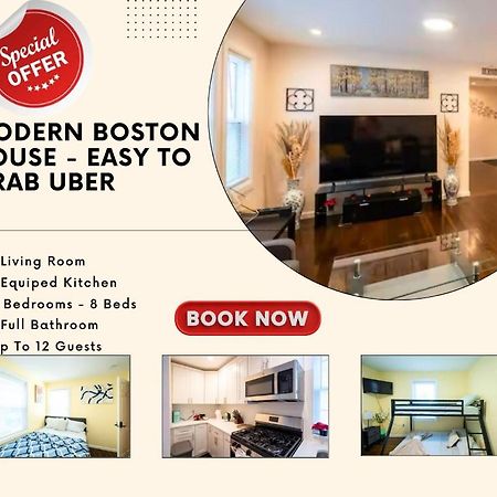 30-1 4Br Boston - Comfortable Apt Near Mbta Екстериор снимка